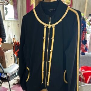 BCBG Black and Gold Jumpsuit